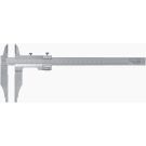 Tesa 00510871 Vernier caliper with Knife-edge Jaws for external jaws and rounded faces for Internal dimensions with Fine Adjust Device 0-1000mm