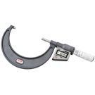 Starrett 3732MEXFL-100 Digital Outside Micrometer, Friction Thimble, Carbide Anvil, 0.001mm Res., 75-100mm/2.953-3.937" Range