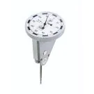 Tesa P-LINE 01810408 222GL analogue lever-type dial test indicator, perpendicular, 3 mm, 0,01 mm, Ø 40 mm