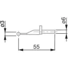 Tesa probe 3mm ball diameter 00760061