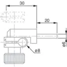 TESA 00760166 Holder for accessories