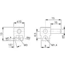 TESA 00760199 Probe Holder for Probe Insert with M1.4 and M3 Thread