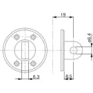 TESA 01460008 Electronic and Analogue Dial Gauge, Backs for YR – YE/MERCER/COMPAC/DIGICO 200-700/ Twin T10 – Ø 40 mm dial model by tesa UK