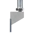 TESA 03510602 Insert with Off-Centre Narrow Face, Lock Nut for Radial Alignment, Length 5 mm
