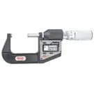 Starrett 3732MEXFL-50 Digital Outside Micrometer, Friction Thimble, Carbide Anvil, 0.001mm Res., 25-50mm/0.984-1.968" Range
