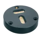 TESA 05331500 Crossed Spirit Level for Assembly, 2 mm/5 mm Analogue Scale Interval, 40 mm Diameter