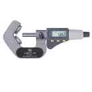 Tesa 06030090 MICROMASTER Micrometer with Prismatic Measuring Faces 1.38-1.97"/20-35mm , Three-flute V-Anvil (60')
