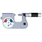 Tesa 072108722 MICRO-ETALON 225 precision micrometer with Dial Indicator 0-20mm Small anvils 2mm