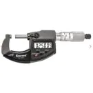 Starrett 795.1XRL-1 Digital Micrometer 0-1"/0-25mm, Resolution .00005"/0.001mm, IP67 coolant proof, RS232 SPC output, Includes setting standard 