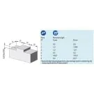 Tesa Gauge Blocks for the Calibration of Comparators UPC and UPD S59110152 set of 11 pieces with PTB cert Uncert ±.000015mm