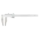 Tesa Workshop vernier caliper, with fine adjustment, range 0-300 mm, graduations 0.05mm