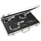 Starrett S795.1AXFLZ Digital Outside IP67 Micrometer Set includes three micrometers in 0-1