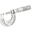 Starrett T230XFL Outside Micrometer includes 0-1" range, friction thimble, lock nut, carbide face, 0-1" Range, .0001" Grad.