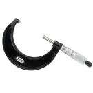 Starrett T436.1XRL-3 Outside Micrometer features 2-3" range, ratchet stop, lock nut, carbide face, .0001" Grad, 