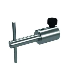 TESA 00760094 Probe with shank, steel, 1 flat measuring face, 1 spherical measuring face, 95 mm Insert length
