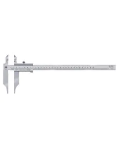 Tesa 00510702 Vernier caliper with Knife-edge Jaws for external measurement rounded jaws for internal measurement range 0-200mm graduation 0.05mm