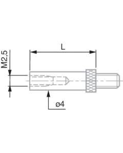 TESA 03540502 Extension for Measuring Insert