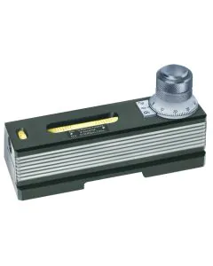 TESA Precision Spirit Level with Micrometer adjustment dual vial 05331450