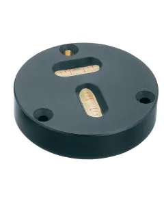 TESA 05331502 Crossed Spirit Level for Assembly, 0.3mm/m Analogue Scale Interval, 60 mm Diameter