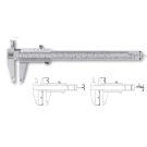 Tesa 00530130 Vernier self-locking caliper with parallax-free readout 0-6"/0-150mm
